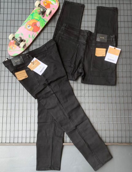 Men’s Plain Straight Cut Jeans