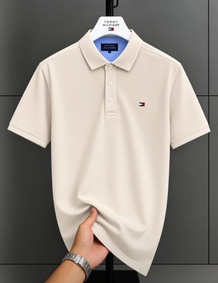 Classic Collar THF Cotton Polo Shirt