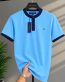 Classic Bishop Neck THF Cotton Polo Shirt