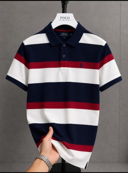 Classic Collar PRL Cotton Polo Shirt