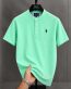 Classic Bishop Neck PRL Cotton Polo Shirt