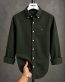A Classic THF Custom-Fit Logo-Embroidered Men’s Long Sleeve Oxford Cotton Shirt